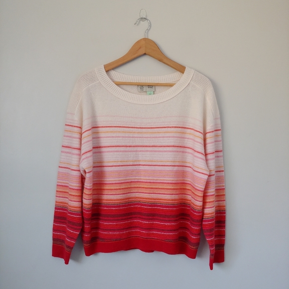 Anthropologie Saturday Sunday Emmeline Cashmere Crewneck Sweater Size Small - Picture 5 of 16